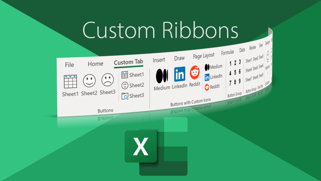 How to Build a Custom Ribbon in Excel