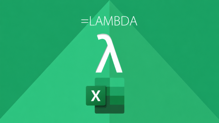 Introducing the New LAMBDA Function in Excel
