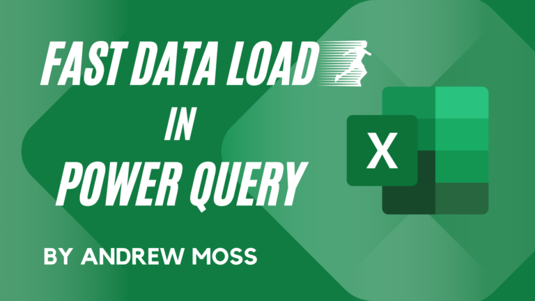 How Fast is Fast Data Load in Power Query?
  