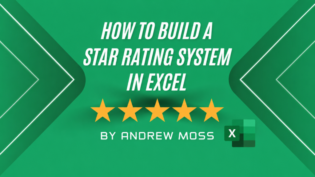 How to Create a Star Rating System in Excel