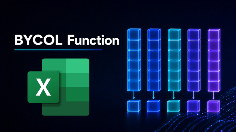 BYCOL Function
