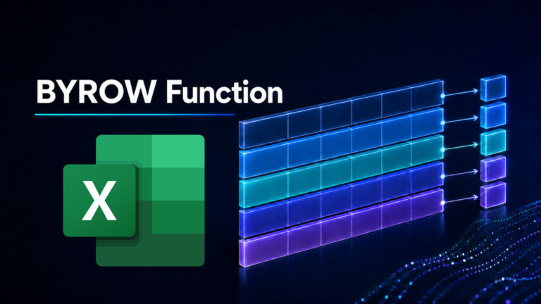 BYROW Function
