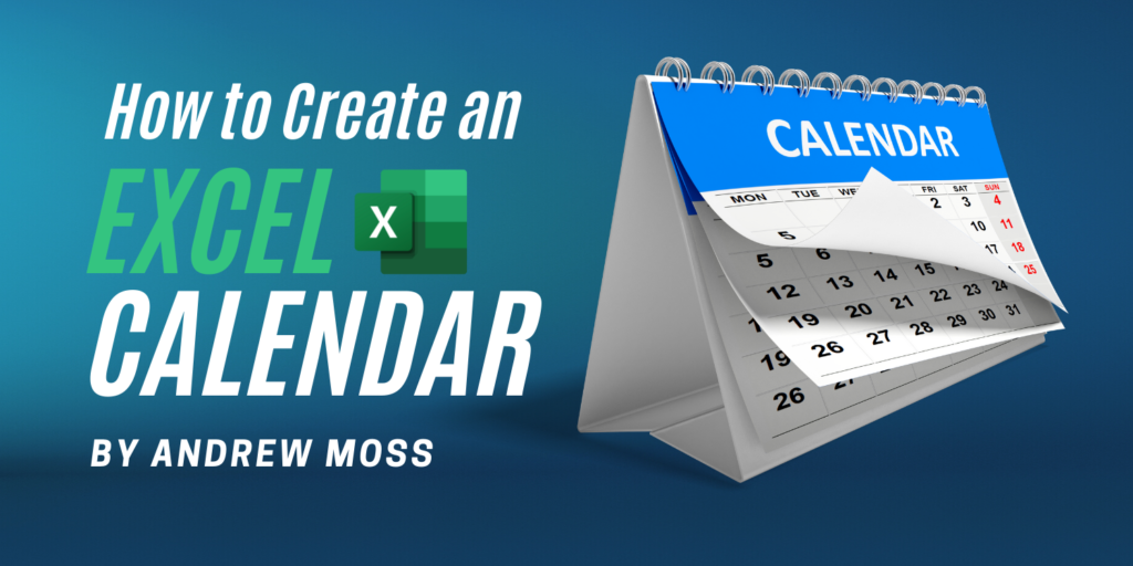 How to Create an Excel Calendar