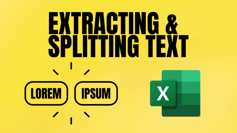 Extracting and Splitting Text
  