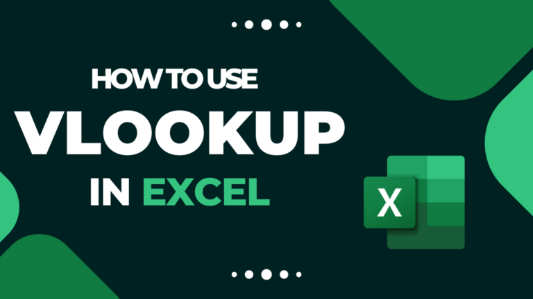 How to Use VLOOKUP in Excel
