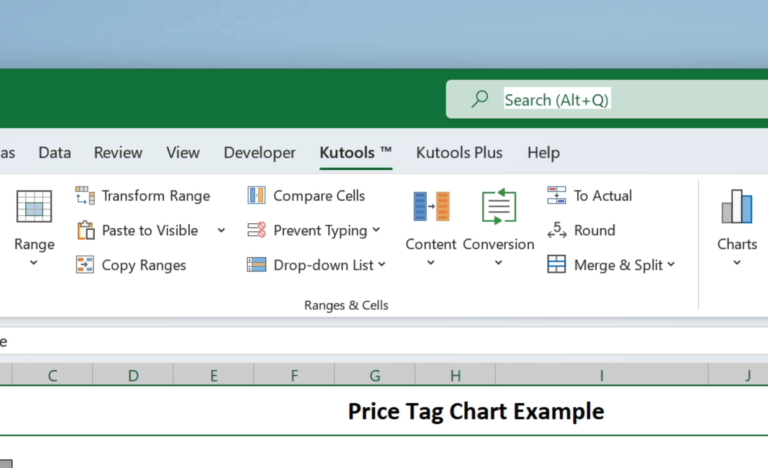 Extend Excel’s Functionality with Kutools
  