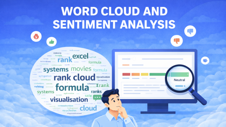 Word cloud and sentiment analysis
