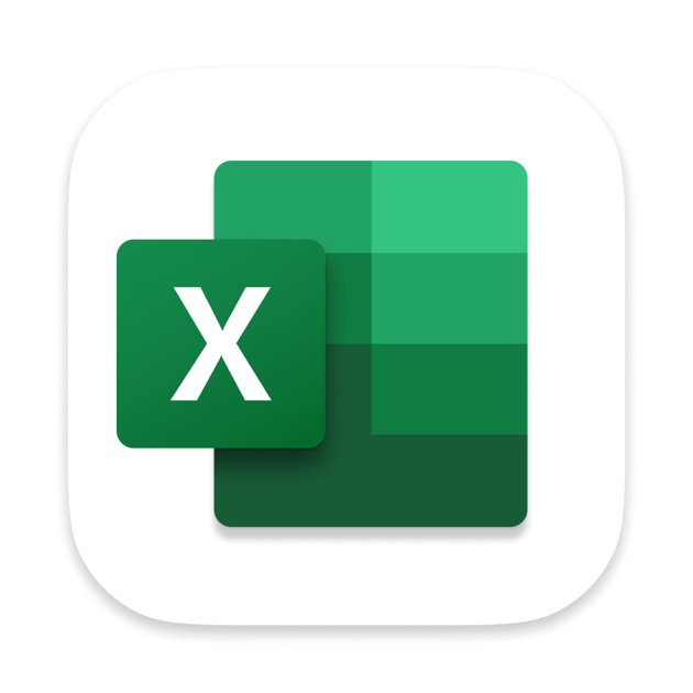 Excel for Mac Logo History
  