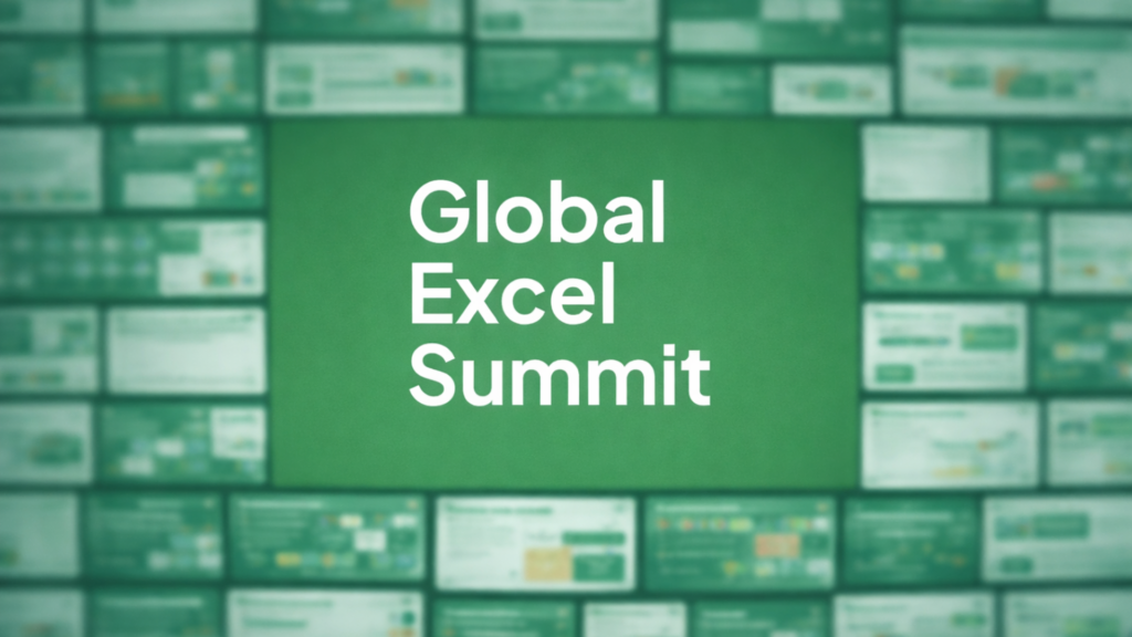 Global Excel Summit Portfolio