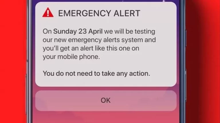 Get ready for the emergency alert
  