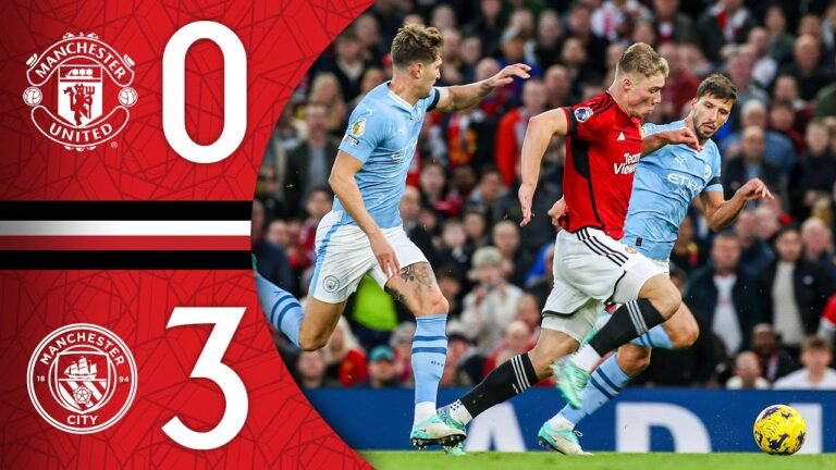 Manchester United’s lack of possession vs Manchester City
  