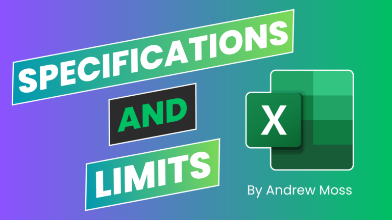 Why haven’t Excel’s limits budged over the years?
  