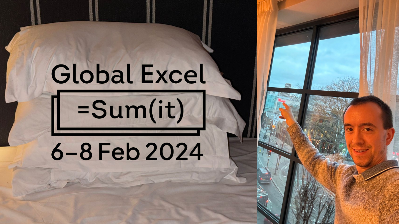 Global Excel Summit 2024 starts in a couple of hours — and I’m sleep-deprived