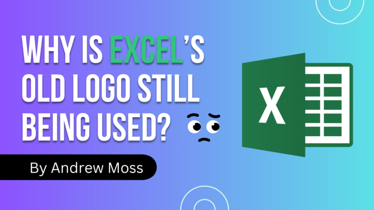 Why is Excel’s old logo still being used?
  