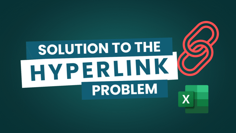 A solution to the annoying problem with the HYPERLINK function
  
