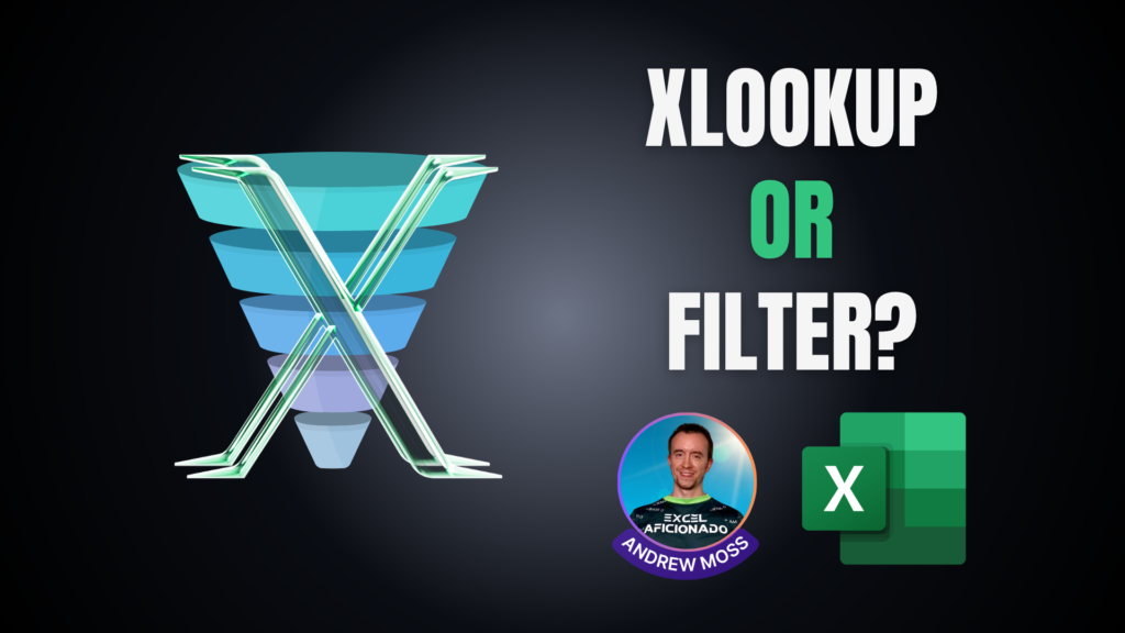 When to use FILTER over XLOOKUP in Excel