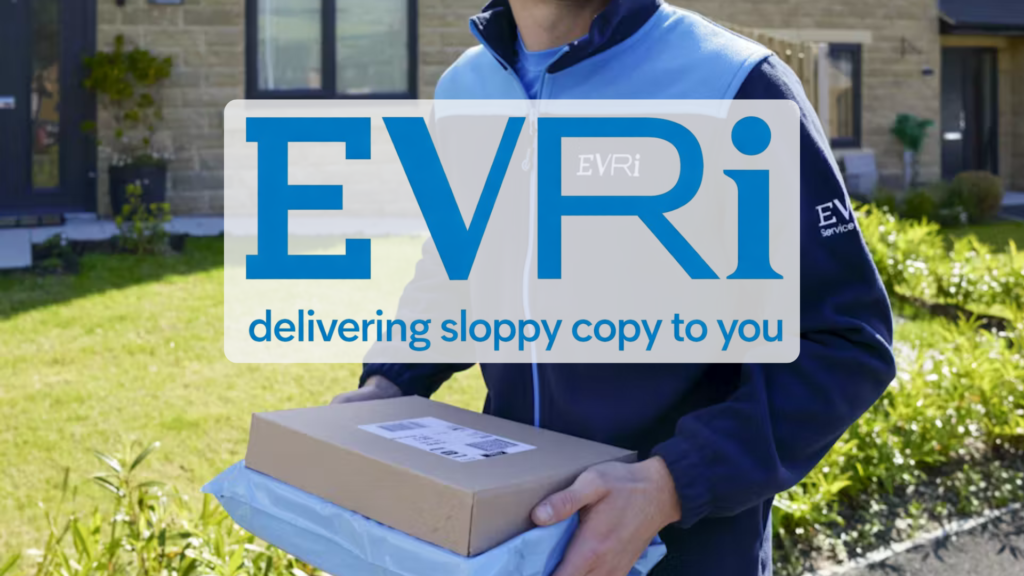 Evri’s sloppy copy