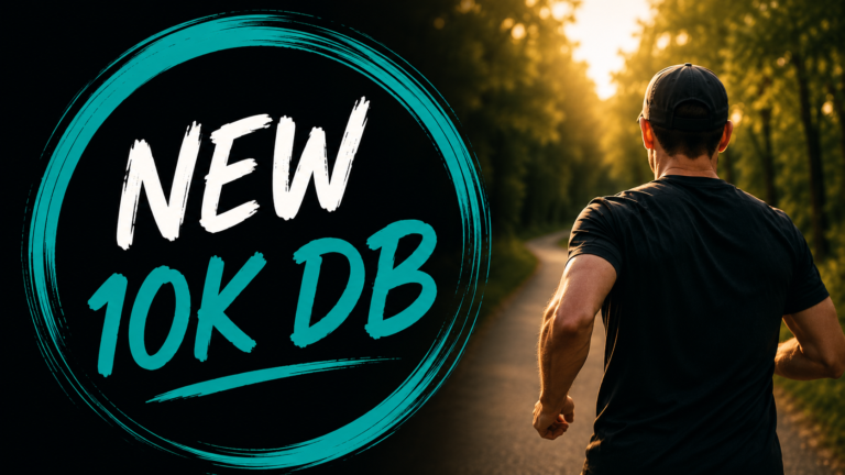 A new decade-best 10K time achieved